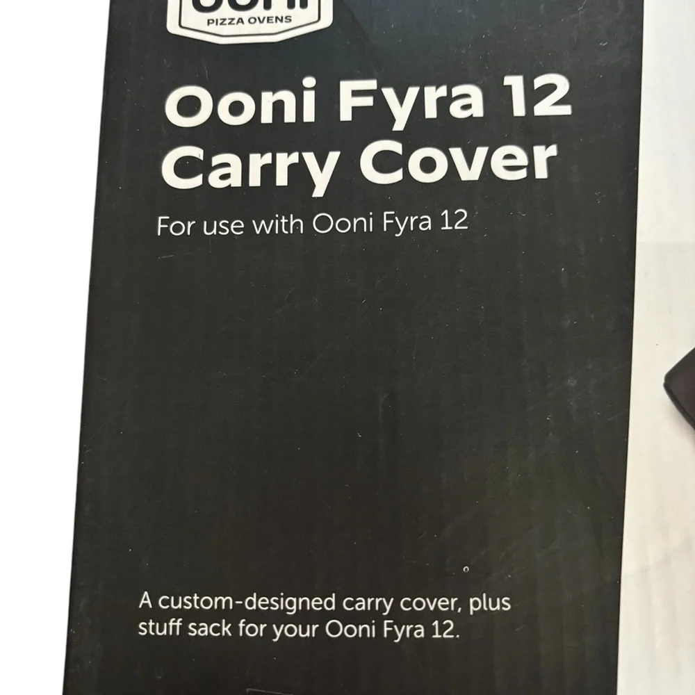 Ooni Fry’s 12 Carry Covet Custom Designed W/ Bonus Sack Black Weather Resistant